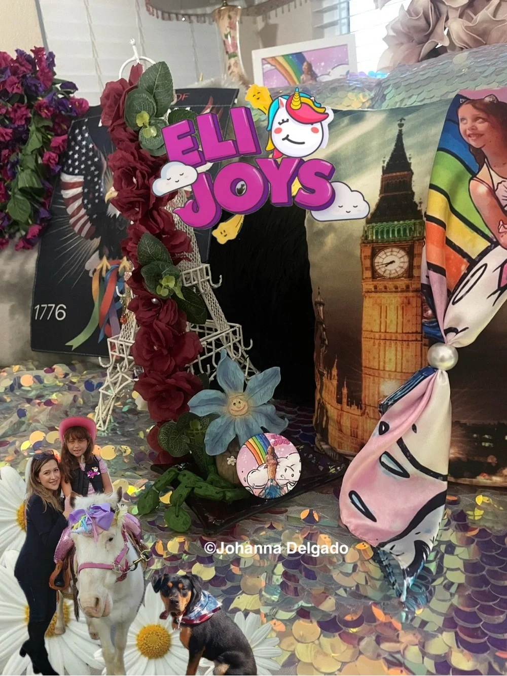 ELIJOYS - Mermaid Princess ©️JD Button Pin Large OS